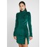 Fashion Union Tall JOSIAH TEXTURED DRESS Sukienka letnia green FAC21C020