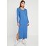 American Vintage IXATOWN LONG SLEEVE DRESS Długa sukienka marin vintage AM221C02L