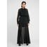 DESIGNERS REMIX TRUNTE SHOW DRESS Długa sukienka black DEA21C02G