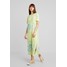 Monki ISABELLA DRESS Sukienka z dżerseju tiedye light green MOQ21C04H