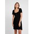 Envii WIMBLEY DRESS Sukienka z dżerseju black EI421C035