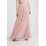 Needle & Thread DOTTED MAXI SKIRT Spódnica plisowana rose pink NT521B00U