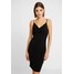 Vero Moda VMFRANKIE SINGLET DRAPED DRESS Sukienka z dżerseju black VE121C1Y3