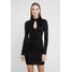 Versace Jeans Couture Sukienka etui black VEI21C006