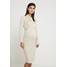 New Look Maternity TIE WAIST DRESS Sukienka dzianinowa cream N0B29F05V