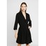 Vila VIDWELL 3/4 SLEEVE DRESS Sukienka letnia black V1021C1QA