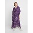 Hope FRILL KAFTAN Długa sukienka purple sweep print H4221C017