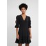 MICHAEL Michael Kors CASCADE DRESS Sukienka koktajlowa black MK121C0D1