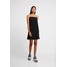 Calvin Klein Jeans LOGO SLIP DRESS Sukienka letnia black beauty C1821C04W