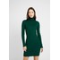 Miss Selfridge ROLL NECK DRESS Sukienka dzianinowa forest green MF921C0QL