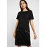Wallis Tall ZIP PONTE SHIFT DRESS Sukienka z dżerseju black WAF21C00S