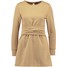 Missguided Petite TIE WAIST DRESS Sukienka letnia khaki M0V21C07I
