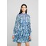 Forever New KAI BALLOON SLEEVE DRESS Sukienka letnia blue FOD21C05G