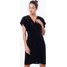 Mela London Sukienka 'WRAP FRONT VELVET DRESS' MLD0138001000001