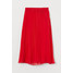 H&M Plisowana spódnica 0719523005 Czerwony