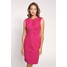 Quiosque Różowa dopasowana sukienka przed kolano 4IP014504