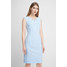 Quiosque Błękitna sukienka z ozdobnym dekoltem 4HM020800