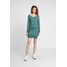 Ragwear ALEXA ZIG ZAG Sukienka z dżerseju green R5921C05K