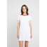 Calvin Klein Jeans MONOGRAM TAPE DRESS Sukienka letnia bright white C1821C04G