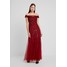 Adrianna Papell BEADED OFF SHOULDER GOWN Suknia balowa cranberry AD421C0BV
