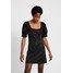 Weekday DELANA DRESS Sukienka koktajlowa black WEB21C044