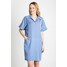 Quiosque Niebieska koszulowa sukienka 4FX004801