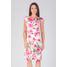 Quiosque Sukienka ecru w różowe kwiaty 4BH955511