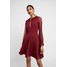 Dorothy Perkins COLLAR DRESS Sukienka z dżerseju red DP521C26W