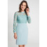 Quiosque Błękitna sukienka z ażurową górą 4IE013902