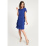 Quiosque Niebieska sukienka z falbankami 4IX018801