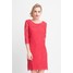 Quiosque Czerwona koronkowa sukienka z rękawem 3/4 4HO002503