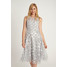 Quiosque Szara sukienka w srebrne grochy 4IF013304