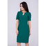 Quiosque Zielona sukienka z biżuterią przy dekolcie 4CF557903