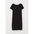 H&M MAMA Sukienka dla karmiącej 0509015003 Czarny