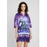 Jaded London OVERSIZED REVERE COLLAR SHIRT DRESS Sukienka letnia multi-coloured JL021C01L