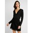 Nly by Nelly SPARKLY DRESS Sukienka koktajlowa black NEG21C05M