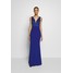 WAL G. SLEEVLESS V NECK MAXI DRESS Suknia balowa cobalt blue WG021C0EF