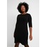 Dorothy Perkins Curve EMPIRE WAIST DRESS Sukienka z dżerseju black DP621C0DS