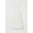 H&M Suknia ślubna z tiulu 0735575001 Naturalna biel