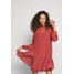 Vero Moda Petite VMINGEBORG SHORT DRESS Sukienka letnia marsala VM021C04C