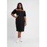 City Chic EXCLUSIVE DRESS BUBBLE Sukienka letnia black CIA21C03E