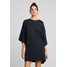 Weekday HUGE DRESS Sukienka z dżerseju blue dark WEB21C006