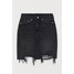 H&M Spódnica dżinsowa 0554640001 Czarny