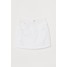 H&M Spódnica dżinsowa 0691855001 Naturalna biel/Trashed