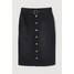 H&M Dżinsowa spódnica z paskiem 0778517002 Czarny