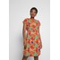 Marc O'Polo DENIM DRESS ROUND NECK SHORT SLEEVE Sukienka letnia multi-coloured OP521C02T