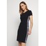 Armani Exchange DRESS Sukienka z dżerseju black ARC21C020