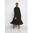 Monki PEARL DRESS Sukienka koszulowa black dark unique MOQ21C075