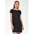 Next BLACK JERSEY BOXY T-SHIRT DRESS Sukienka letnia black NX321C0JR