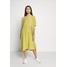 Monki THORA DRESS Sukienka letnia yellow MOQ21C078
